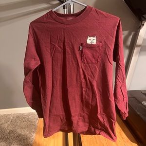 RipnDip size small maroon long shelve